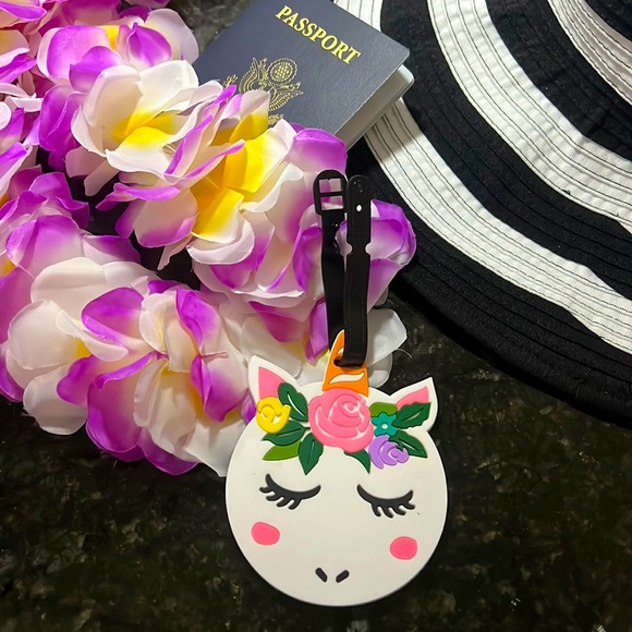 Accessories - Last one! Bashful Unicorn 🦄 Luggage Tag